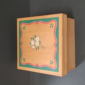 Vintage Hallmark Napkin Box